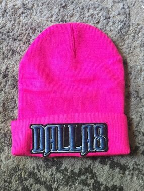 NFL Dallas Pink Beanie Hat